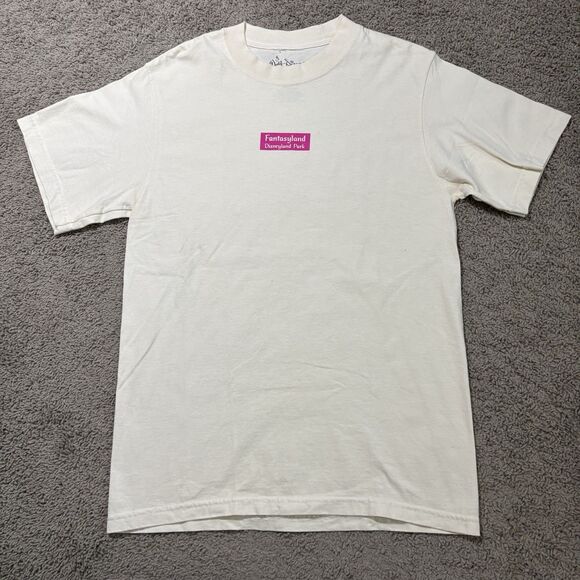 Walt Disney Imagineering Exclusive T-Shirt Mens S Fantasyland Graphic 2x Sided - Picture 1 of 8